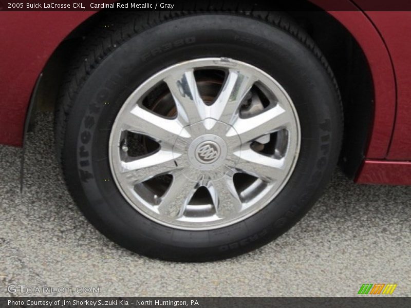 Cardinal Red Metallic / Gray 2005 Buick LaCrosse CXL