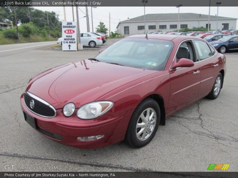 Cardinal Red Metallic / Gray 2005 Buick LaCrosse CXL