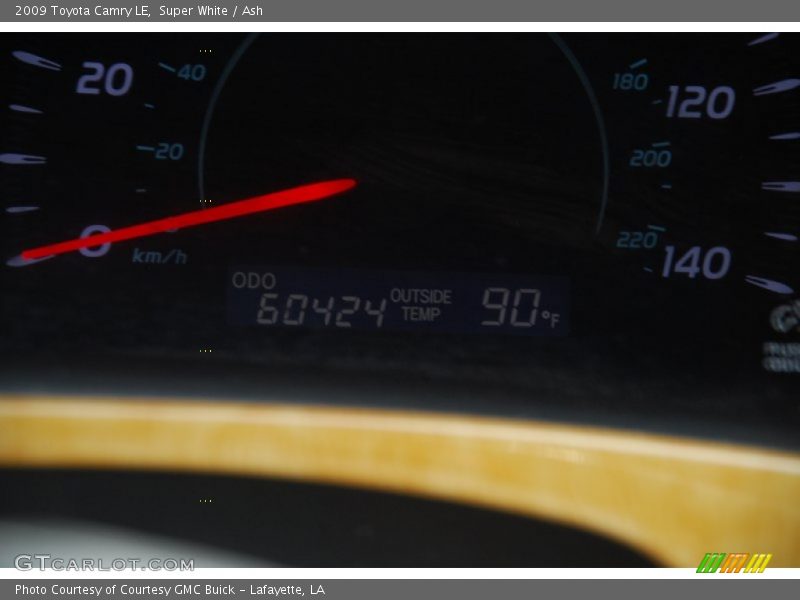 Super White / Ash 2009 Toyota Camry LE