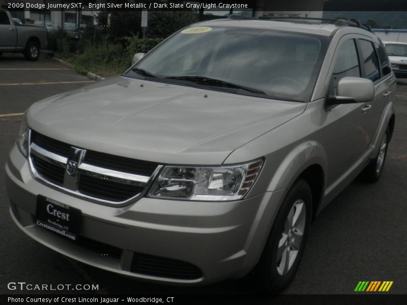 Bright Silver Metallic / Dark Slate Gray/Light Graystone 2009 Dodge Journey SXT