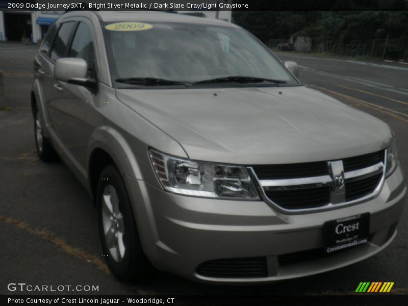 Bright Silver Metallic / Dark Slate Gray/Light Graystone 2009 Dodge Journey SXT