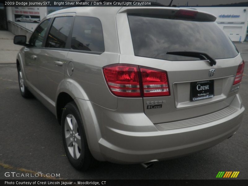 Bright Silver Metallic / Dark Slate Gray/Light Graystone 2009 Dodge Journey SXT
