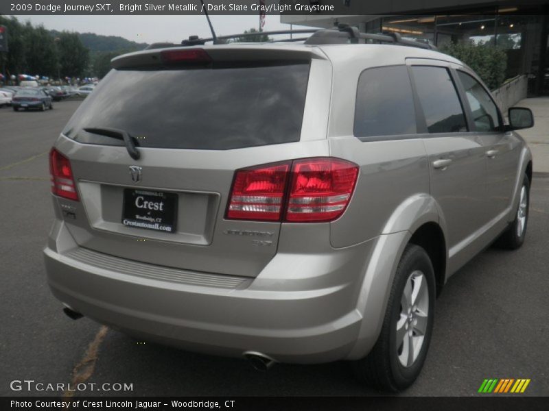 Bright Silver Metallic / Dark Slate Gray/Light Graystone 2009 Dodge Journey SXT