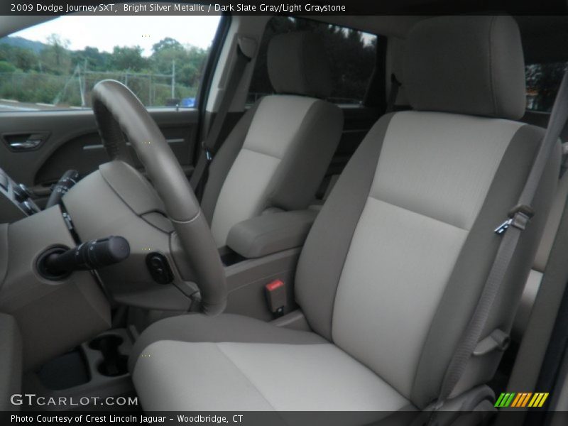 Bright Silver Metallic / Dark Slate Gray/Light Graystone 2009 Dodge Journey SXT
