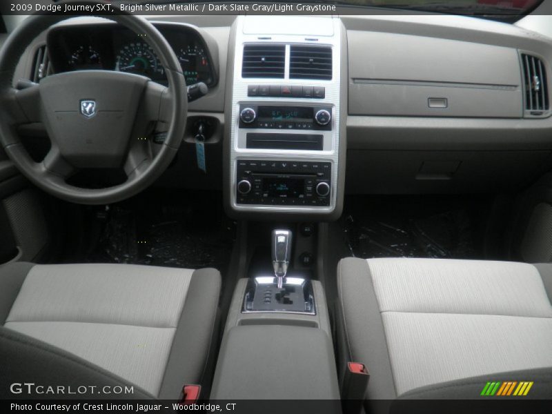 Bright Silver Metallic / Dark Slate Gray/Light Graystone 2009 Dodge Journey SXT