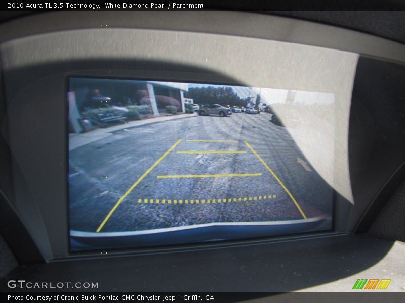 White Diamond Pearl / Parchment 2010 Acura TL 3.5 Technology