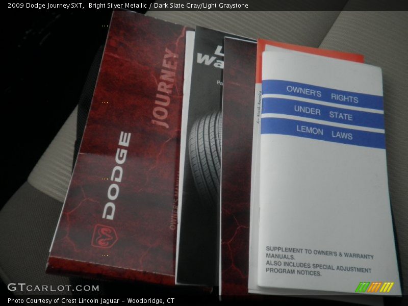 Bright Silver Metallic / Dark Slate Gray/Light Graystone 2009 Dodge Journey SXT