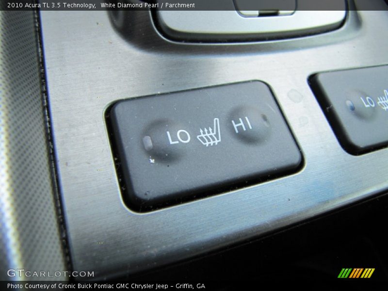 White Diamond Pearl / Parchment 2010 Acura TL 3.5 Technology