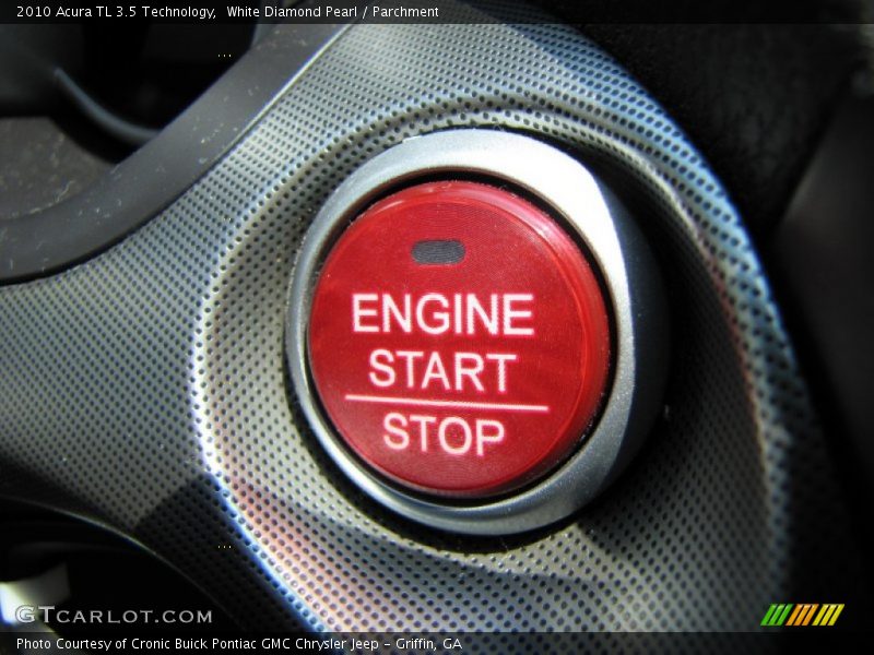 White Diamond Pearl / Parchment 2010 Acura TL 3.5 Technology