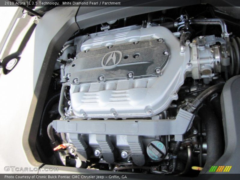 White Diamond Pearl / Parchment 2010 Acura TL 3.5 Technology