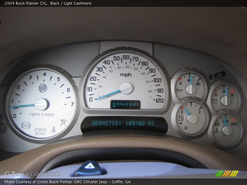  2004 Rainier CXL CXL Gauges