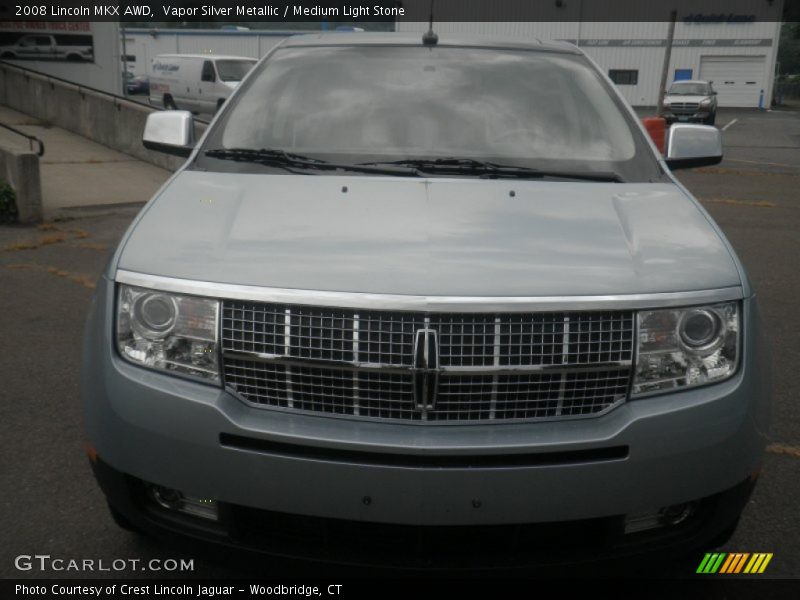 Vapor Silver Metallic / Medium Light Stone 2008 Lincoln MKX AWD