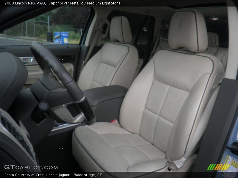 Vapor Silver Metallic / Medium Light Stone 2008 Lincoln MKX AWD