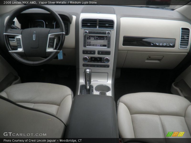 Vapor Silver Metallic / Medium Light Stone 2008 Lincoln MKX AWD