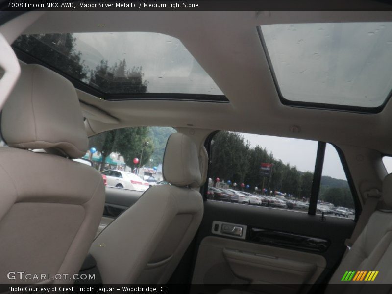 Vapor Silver Metallic / Medium Light Stone 2008 Lincoln MKX AWD