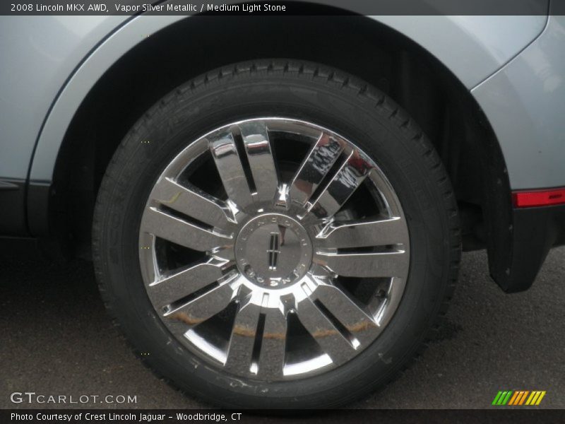 Vapor Silver Metallic / Medium Light Stone 2008 Lincoln MKX AWD