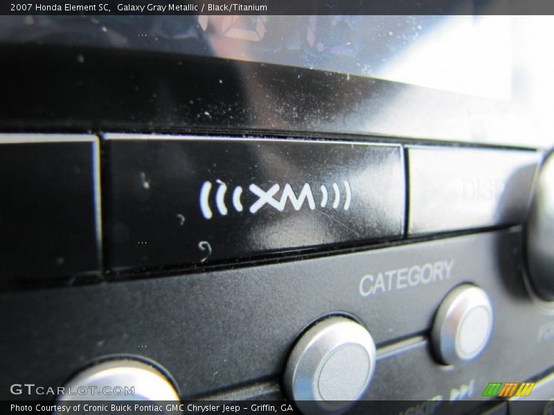 Galaxy Gray Metallic / Black/Titanium 2007 Honda Element SC