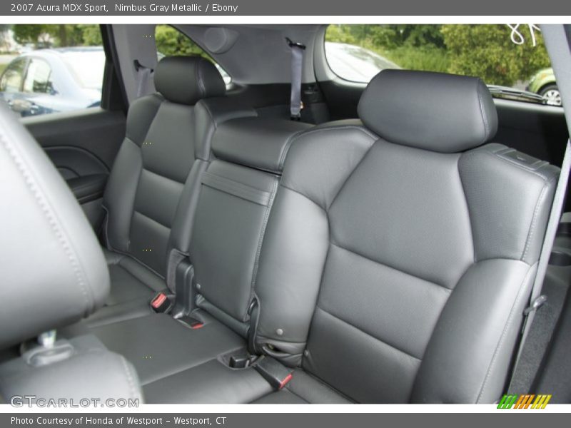 Nimbus Gray Metallic / Ebony 2007 Acura MDX Sport