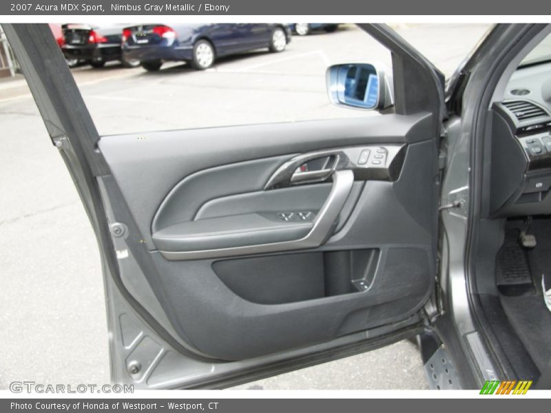Nimbus Gray Metallic / Ebony 2007 Acura MDX Sport