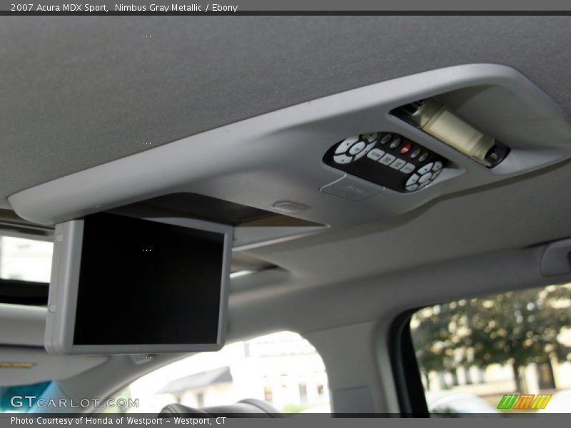 Nimbus Gray Metallic / Ebony 2007 Acura MDX Sport