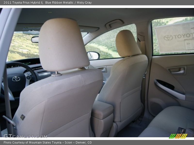 Blue Ribbon Metallic / Misty Gray 2011 Toyota Prius Hybrid II