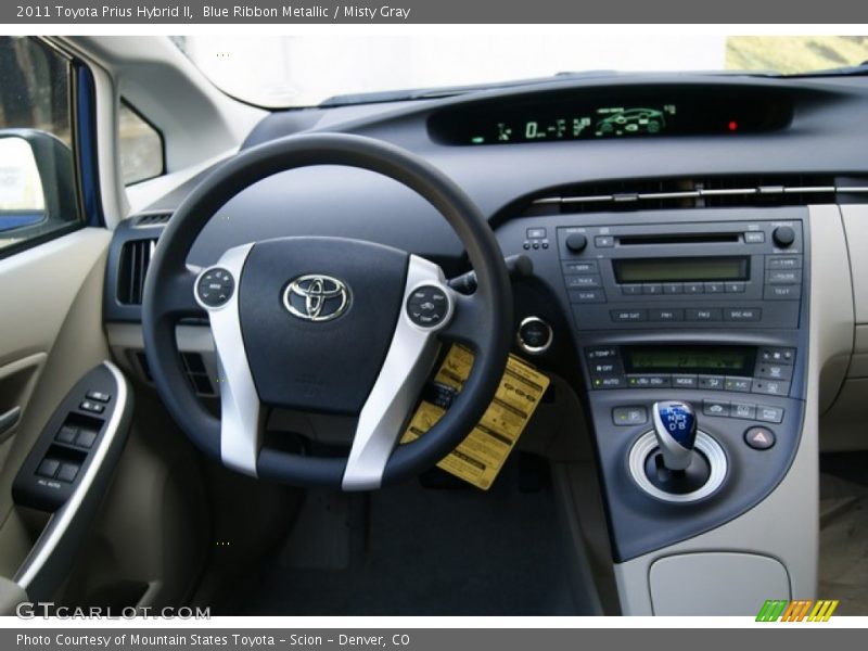 Blue Ribbon Metallic / Misty Gray 2011 Toyota Prius Hybrid II