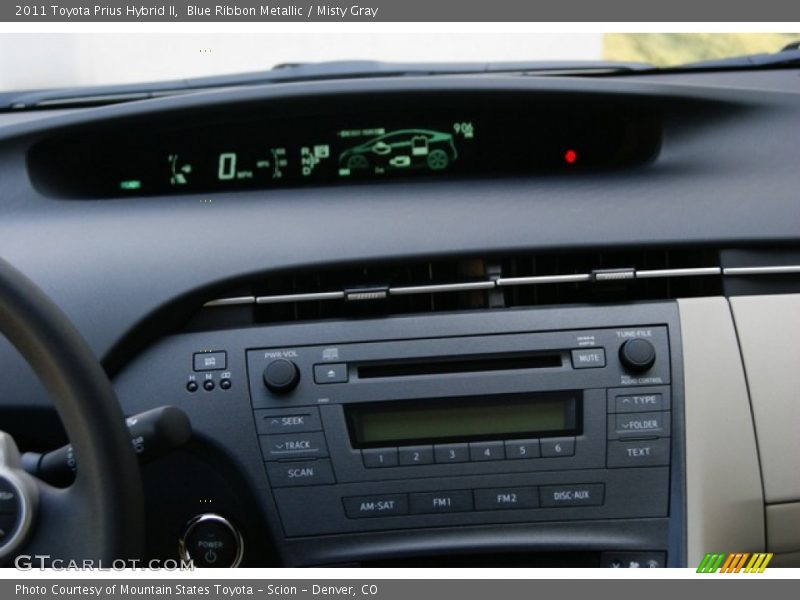 Blue Ribbon Metallic / Misty Gray 2011 Toyota Prius Hybrid II