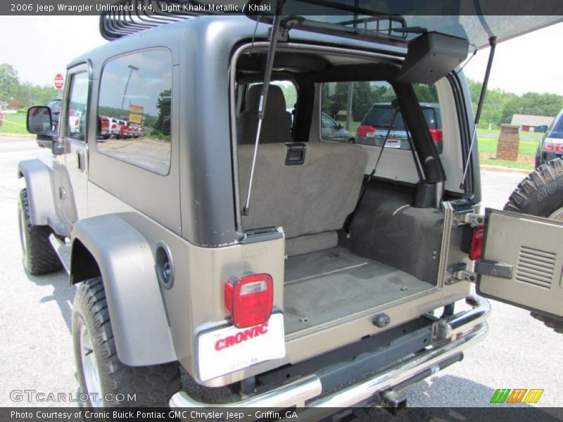 Light Khaki Metallic / Khaki 2006 Jeep Wrangler Unlimited 4x4