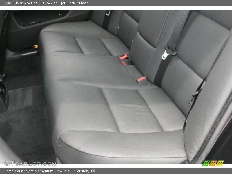 Jet Black / Black 2008 BMW 5 Series 528i Sedan