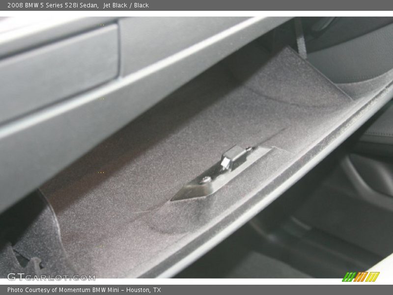Jet Black / Black 2008 BMW 5 Series 528i Sedan