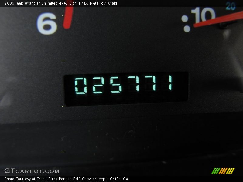 Light Khaki Metallic / Khaki 2006 Jeep Wrangler Unlimited 4x4