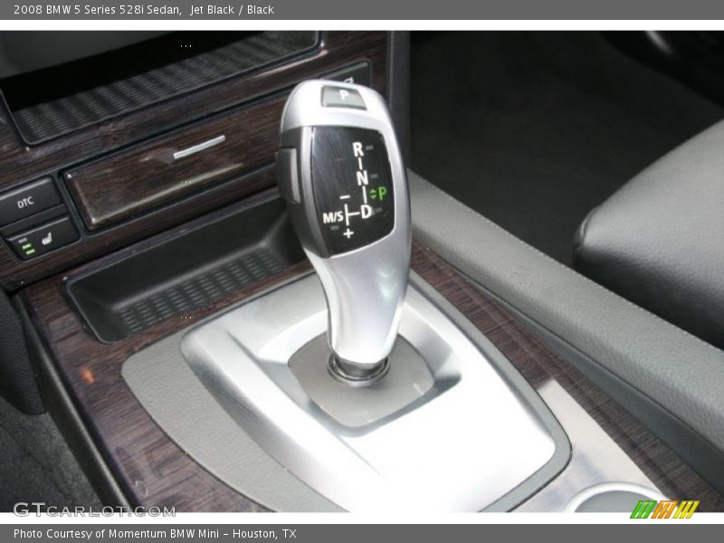 Jet Black / Black 2008 BMW 5 Series 528i Sedan
