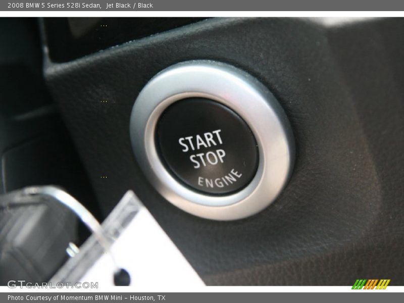 Jet Black / Black 2008 BMW 5 Series 528i Sedan