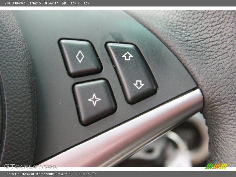 Jet Black / Black 2008 BMW 5 Series 528i Sedan