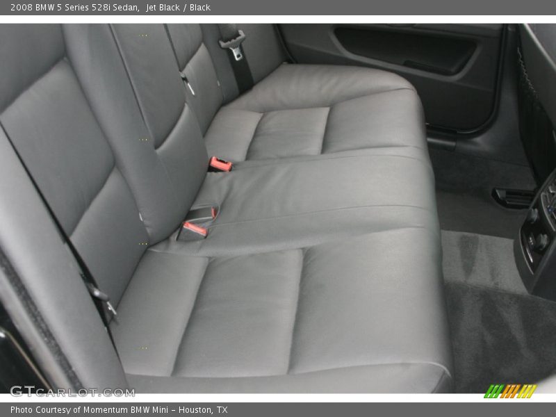 Jet Black / Black 2008 BMW 5 Series 528i Sedan