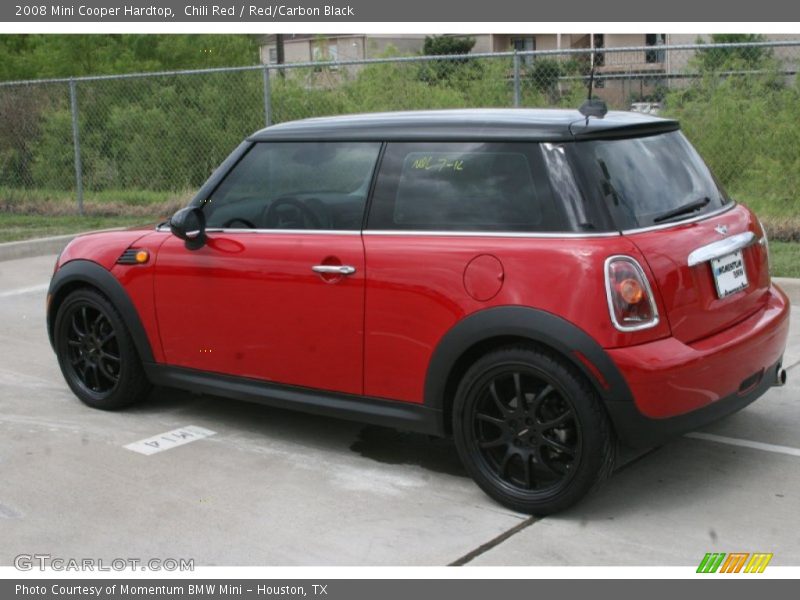 Chili Red / Red/Carbon Black 2008 Mini Cooper Hardtop