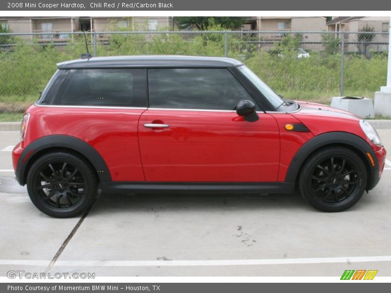 Chili Red / Red/Carbon Black 2008 Mini Cooper Hardtop