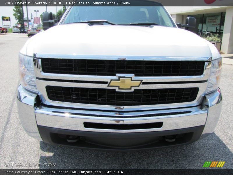 Summit White / Ebony 2007 Chevrolet Silverado 2500HD LT Regular Cab