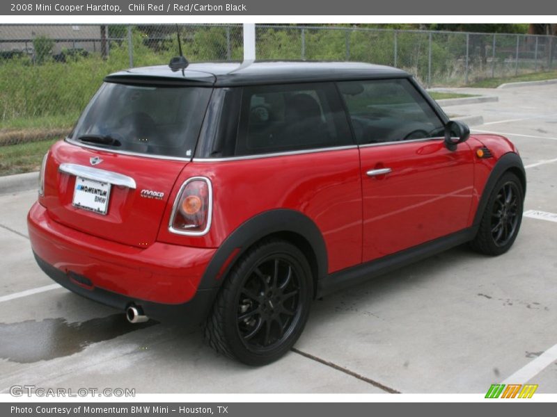 Chili Red / Red/Carbon Black 2008 Mini Cooper Hardtop