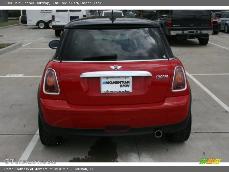Chili Red / Red/Carbon Black 2008 Mini Cooper Hardtop