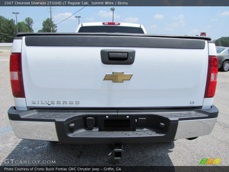 Summit White / Ebony 2007 Chevrolet Silverado 2500HD LT Regular Cab