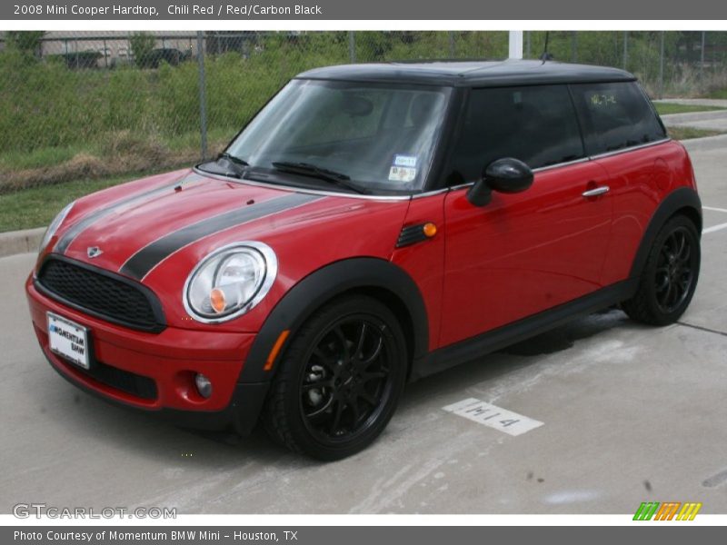 Chili Red / Red/Carbon Black 2008 Mini Cooper Hardtop