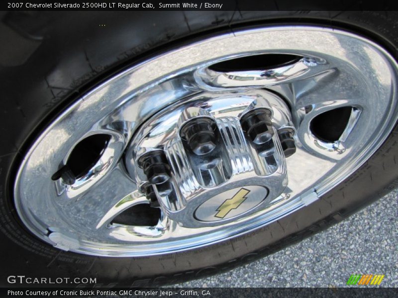 Summit White / Ebony 2007 Chevrolet Silverado 2500HD LT Regular Cab