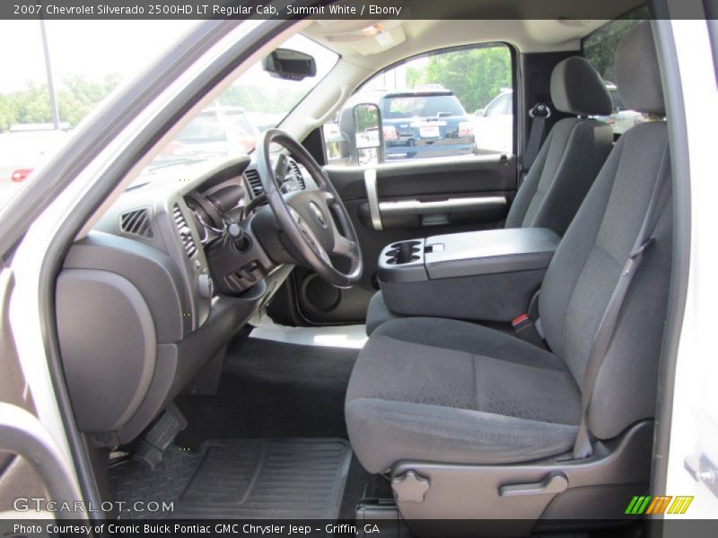  2007 Silverado 2500HD LT Regular Cab Ebony Interior