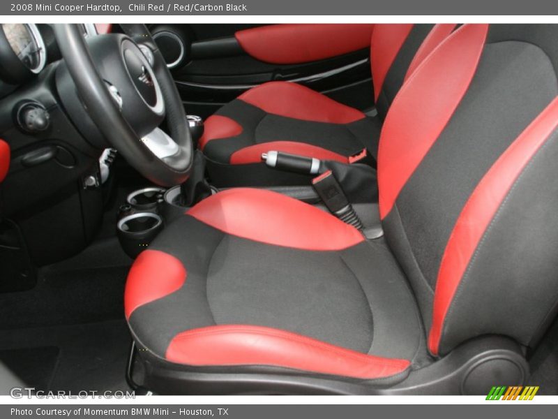 Chili Red / Red/Carbon Black 2008 Mini Cooper Hardtop