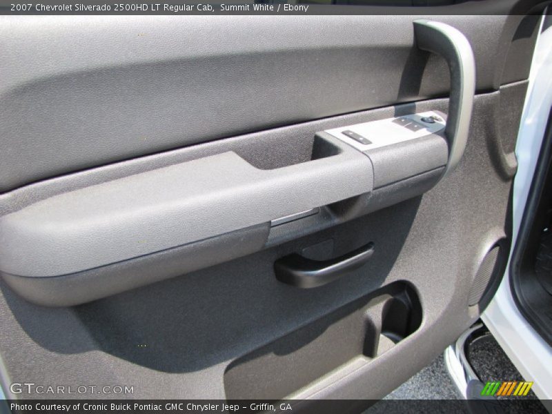 Summit White / Ebony 2007 Chevrolet Silverado 2500HD LT Regular Cab
