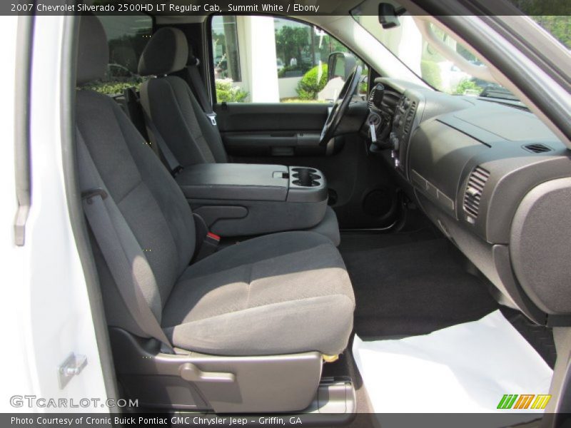 Summit White / Ebony 2007 Chevrolet Silverado 2500HD LT Regular Cab