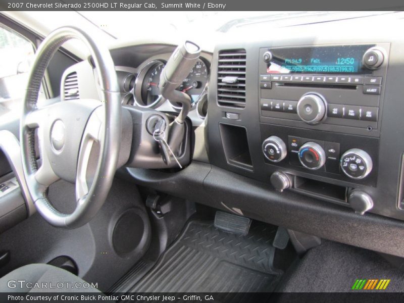 Summit White / Ebony 2007 Chevrolet Silverado 2500HD LT Regular Cab