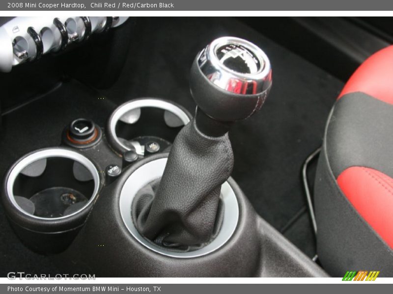 Chili Red / Red/Carbon Black 2008 Mini Cooper Hardtop