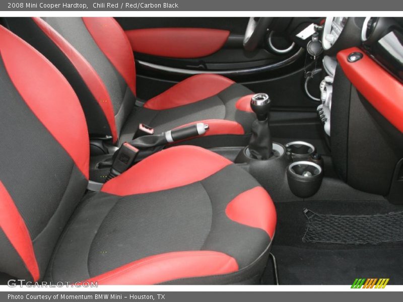 Chili Red / Red/Carbon Black 2008 Mini Cooper Hardtop